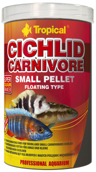 Tropical Cichlid Carnivore SMALL Pellet - für fleischfressende Cichliden