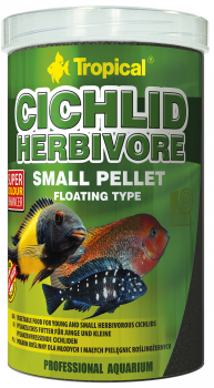 Tropical Cichlid Herbivore Small Pellet - für pflanzlich fressende Cichliden