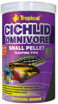 Tropical Cichlid Omnivore Small Pellet - tägliche Fütterung allesfressender Cichliden